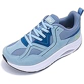AOV Wide Toe Box Shoes Women Arch Support Walking Shoes for Plantar Fasciitis Orthotic Tennis Sneakers