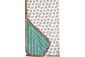 Copper Pearl Blitz Jumbo 3-Layer Toddler Blanket: Soft Quilts for Boys & Girls | Breathable, Cozy, Baby Quilt | 46x46 Premium Polyester/Rayon