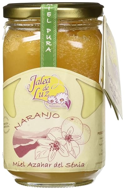 Jalea de Luz Miel Cruda Pura de Azahar - 500 gr.: Amazon.es ...