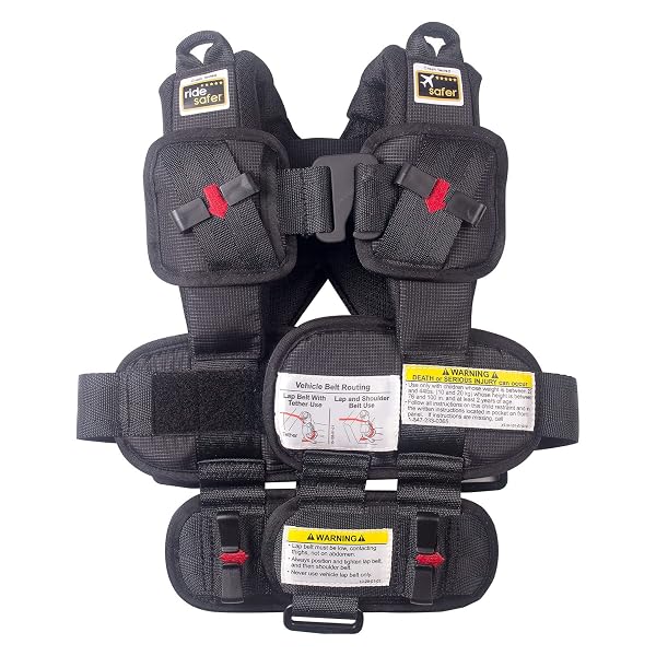 RIDESAFER – EXTRA SMALL (XS) BLACK, LIGHTWEIGHT, COMPACT,...