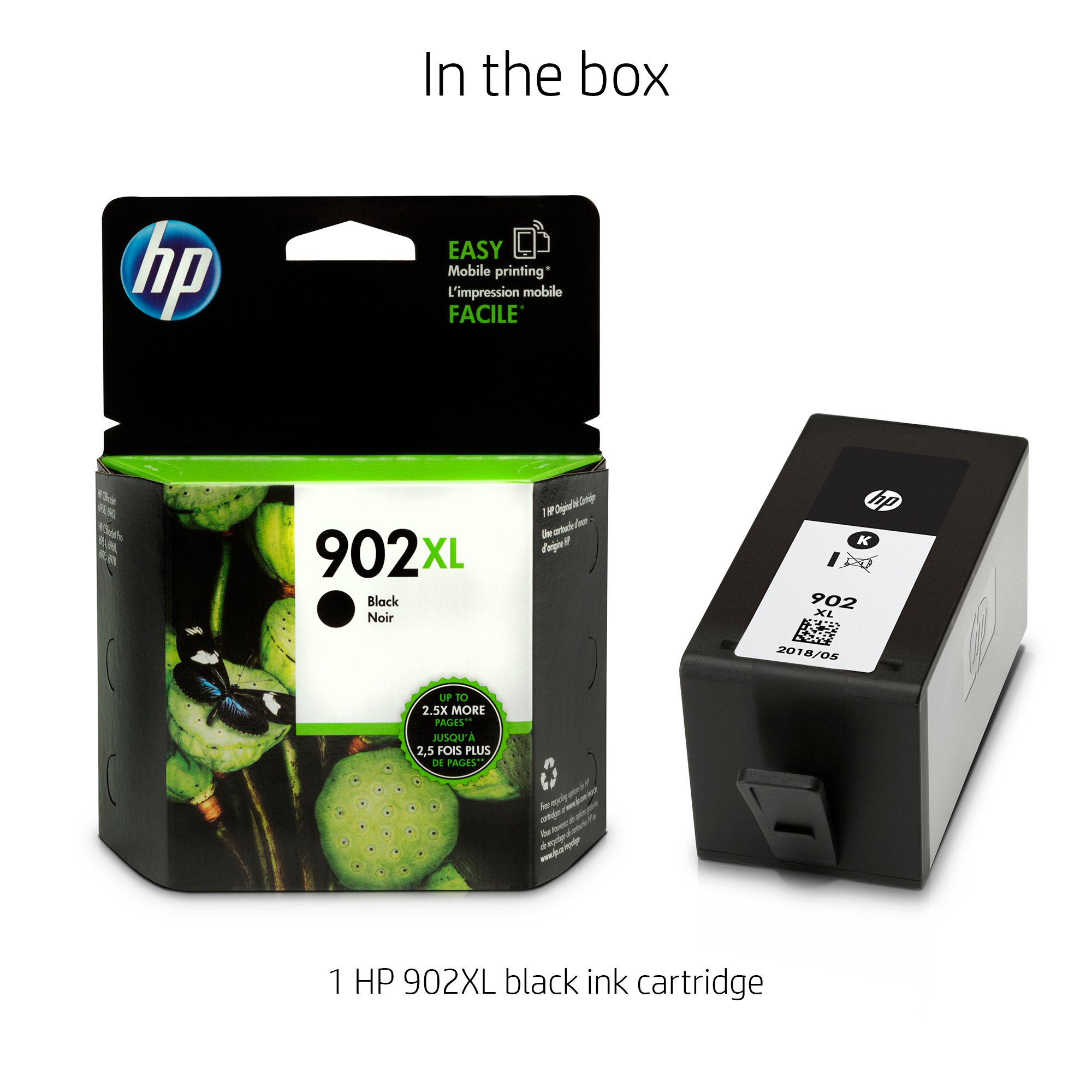 HP T6M14AN#140 902XL Black High Yield Original Ink Cartridge (T6M14AN) - Image 3