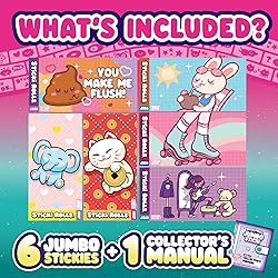Sticki Rolls Jumbo Stickies – 6-Pack Capsule | 72