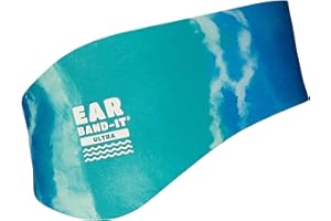 Earvolution Ear Band-It Ultra Swimming Headband, American Brand, Doctor-Invented, Sensory-Friendly- Anti-Slip Grip &Thick Neo