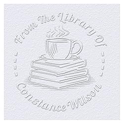 OFCCUSTOM Book Embosser Custom Embosser Stamp with