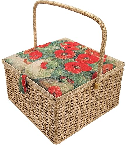 Amazon.com: Sewing Basket, Extra Large Capacity Sewing Kit