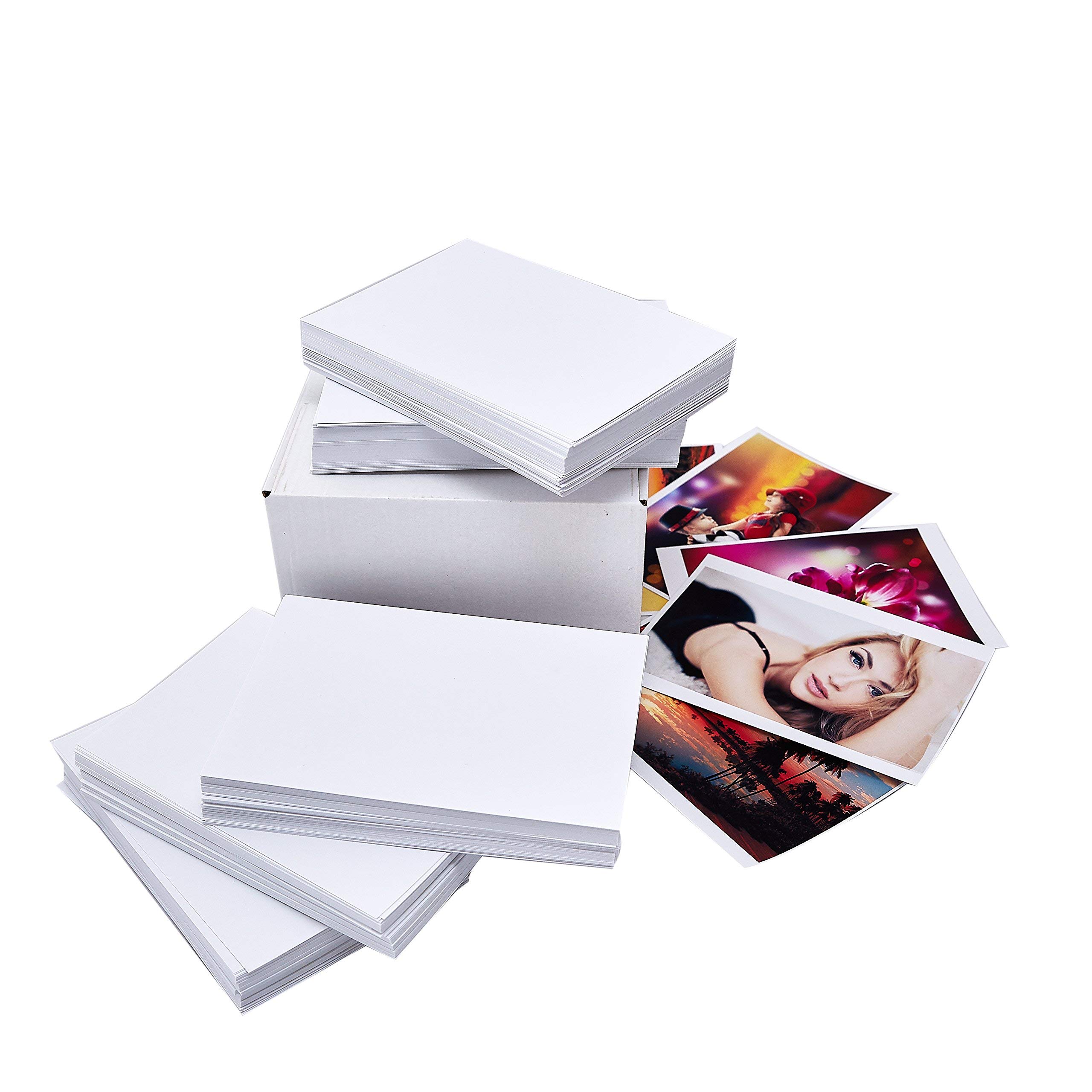 Matte photo paper 500 sheets ECO bundle for inkjet printers 4x6 inches 9.5mil, 230gsm