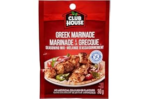 Club House, Dry Sauce/Seasoning/Marinade Mix, Greek, 30g, Case Pack 12 Count