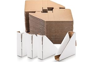 AVLA 150 Pack Cardboard Corner Protectors, Picture Frame Shipping Corner Protector, Cardboard Packaging Edges for Paintings, Cardboard Packing Corners for Moving Art, Easy to Assemble, Fits 1 inch