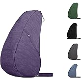 AmeriBag 10" Healthy Back Bag Nylon Ergonomic Crossbody Sling Baglett for Everyday Use, Travel & Walking Comfort