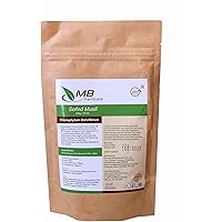 MB Herbals Pure Safed Musli Powder 100g/3.5 oz Chlorophytum borivilianum | White Musli | Svet Musli | Processed in GMP Certifed & FDA Registered Facility | No Additives | No Preservatives