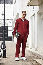 COOFANDY Mens Sweatsuit Jogging Outfits Track Suit