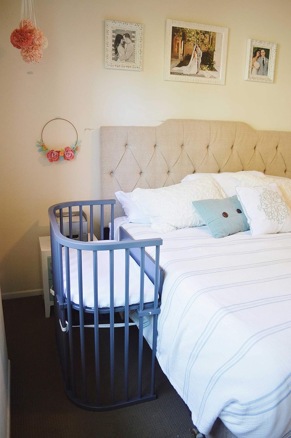 tall bedside bassinet