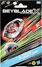 Beyblade X Shelter Drake 7-80GP BX Starter Pack Top and Launcher view 3