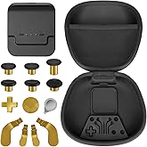 Sedicoca Complete Component Pack for Xbox Elite Wireless Controller Series 2，package Includes 1 Carrying Case 1 Dock, 4 Paddles, 2 DPads, 6 Thumbsticks,1Tool, for Xbox One Elite Series 2 Core Replacement Parts