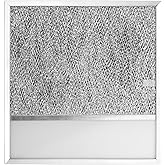 Range Hood Aluminum Filter with Light Lens Replacement for Whirlpool Broan Nutone 43000 Series Range Hood、R610045,R610050,BUEZ3,SL6200R 11-1/2 x 11-3/4 x 3/8 Kitchen Exhaust Grease Filter