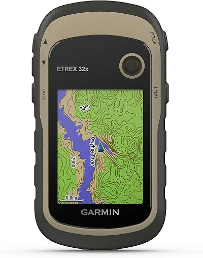Garmin eTrex 32x Rugged GPS Handheld 2.2 Display 3-Axis Compass Barometric