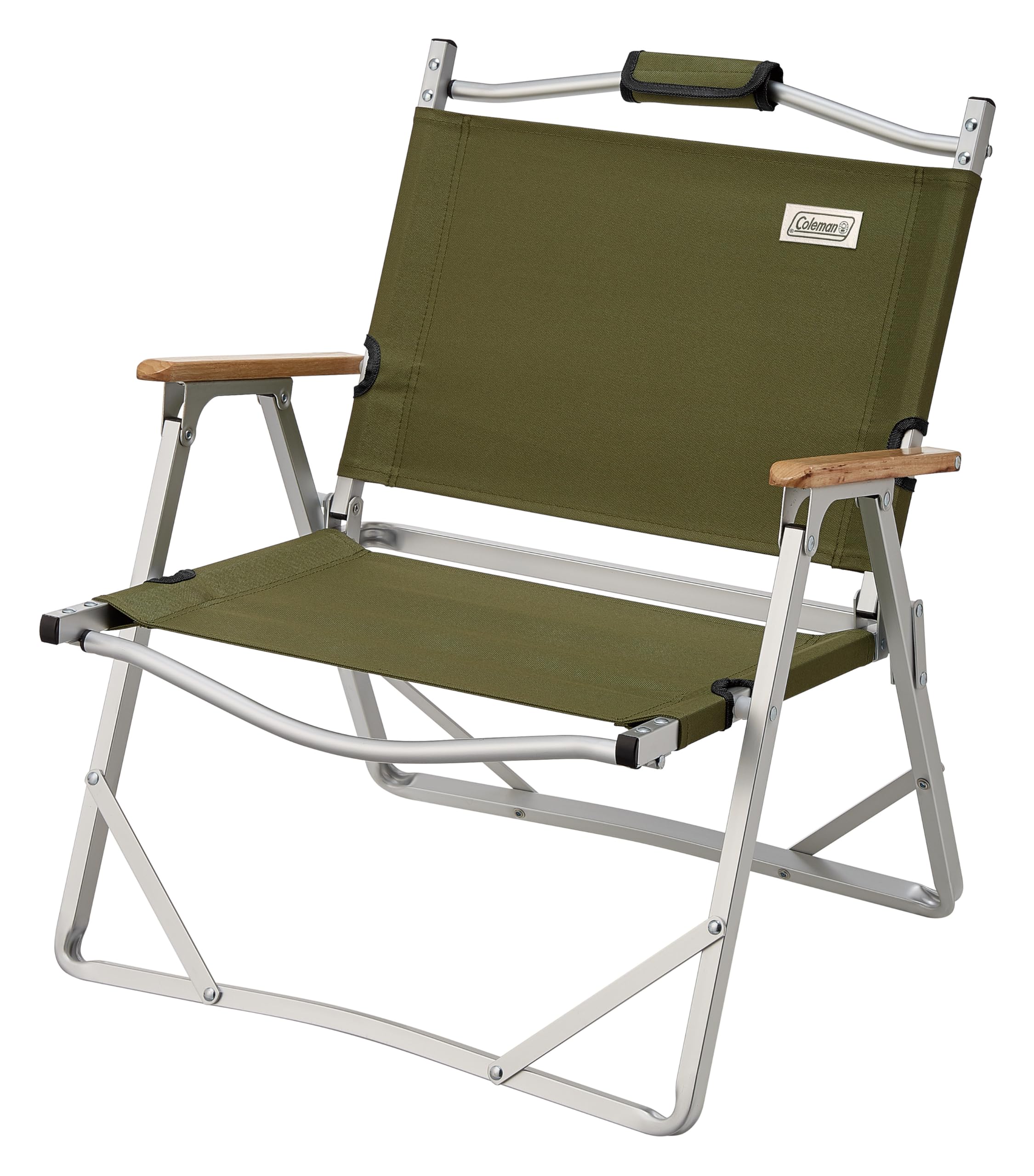 Coleman(コールマン) コンパクトフォールディングチェア オリーブ 2000033562 アウトドア キャンプ 釣り コンパクト 折りたたみ 収納ケース付き 椅子 ローチェア 焚き火 あぐら商品画像