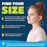 Ear Band-It Ultra Swimming Headband Large Black Doctor Recommended view 7