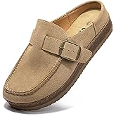 Premium Eco-Leather Women's Clogs - Slip-Resistant Non-Skid Sole, Plush Memory Foam Insole, Lightweight & Comfortable, Versatile for Work, Casual, or Outdoor Occasions