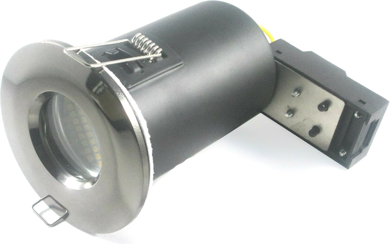 Fire Rated Bathroom Shower Downlights IP65 BLACK WITH 3W DAYLIGHT LED