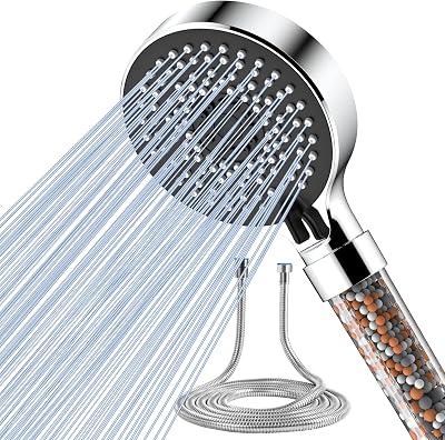 Magichome Shower Head and Hose 2M High Pressure 5 Modes Water Softener
