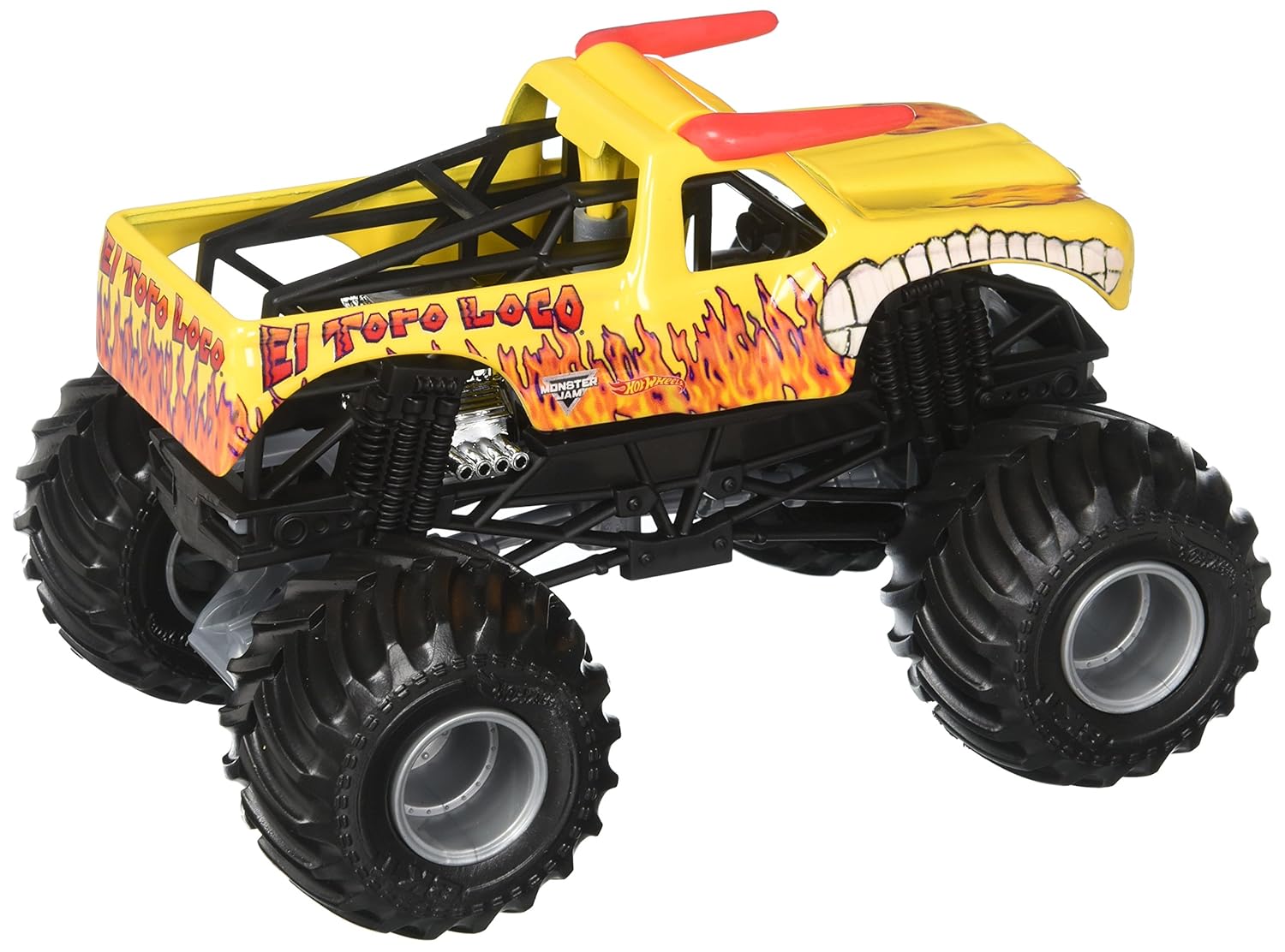Buy Hot Wheels Monster Jam El Toro Loco Yellow Truck Toy Vehicle