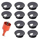Desk Grommet 1-3/8inch(35mm)10 Pcs, Desk Hole