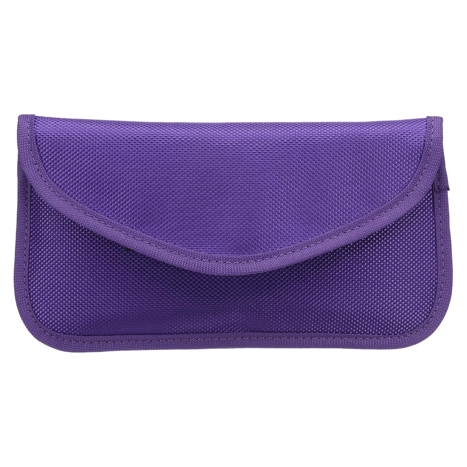 PATIKIL Faraday Bags, 6.5 Inch Signal Blocking Key Pouch Anti-Theft Car Protection Cell Phone RFID GPS Shielding Wallet for Privacy Card Protection, Purple