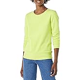 Amazon Essentials Women's Fleece Crewneck Pullover Sweatshirt (Available in Plus Size)