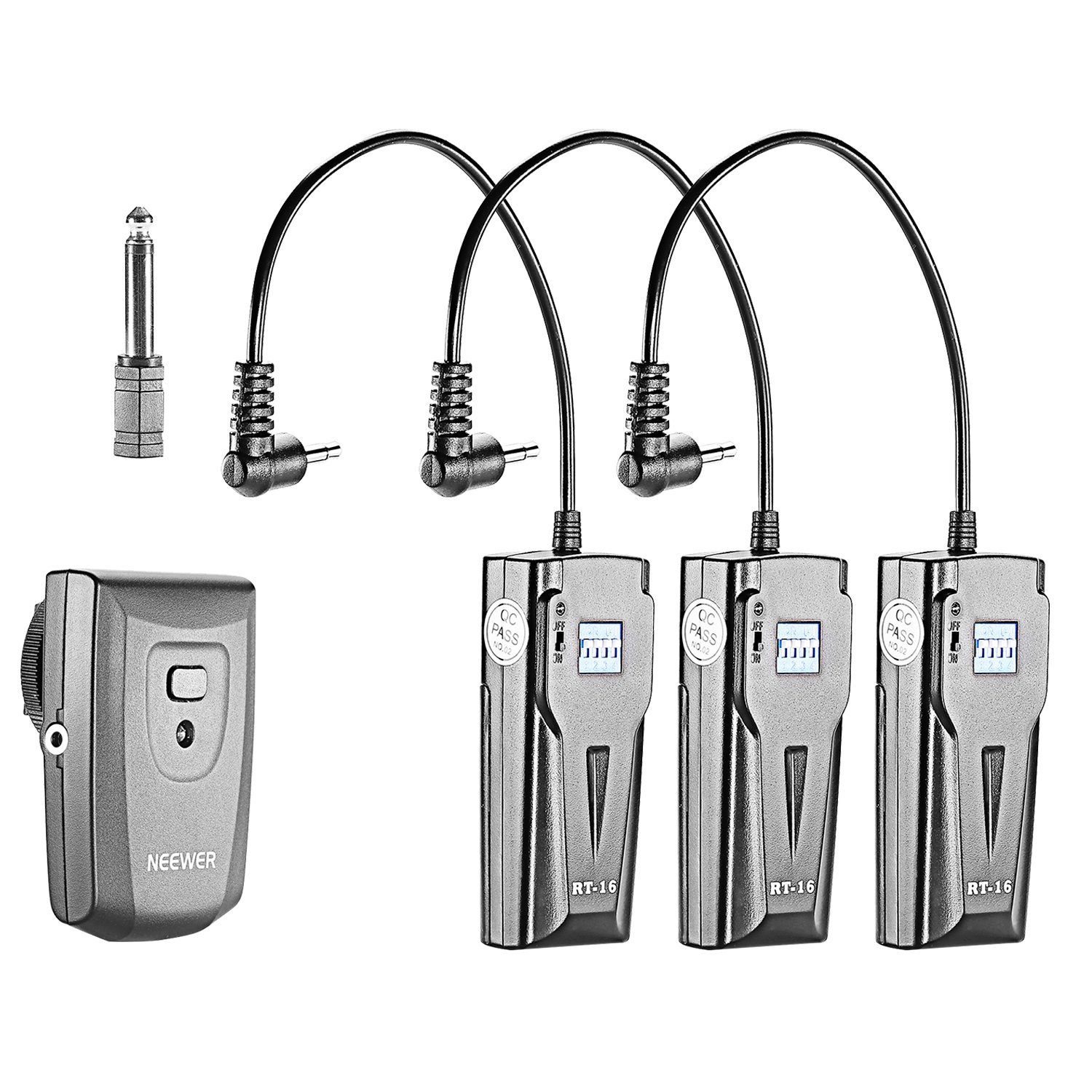 Best 4-Channel Wireless Radio Trigger Slave Strobe Flash Photography Studio Lighting