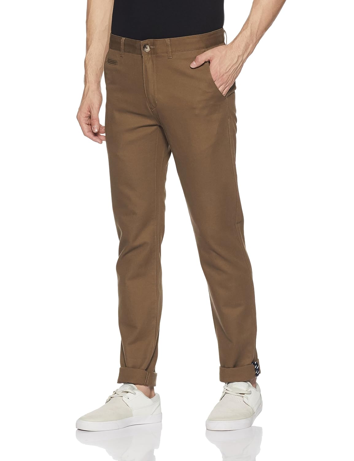 peter england men's casual trousers