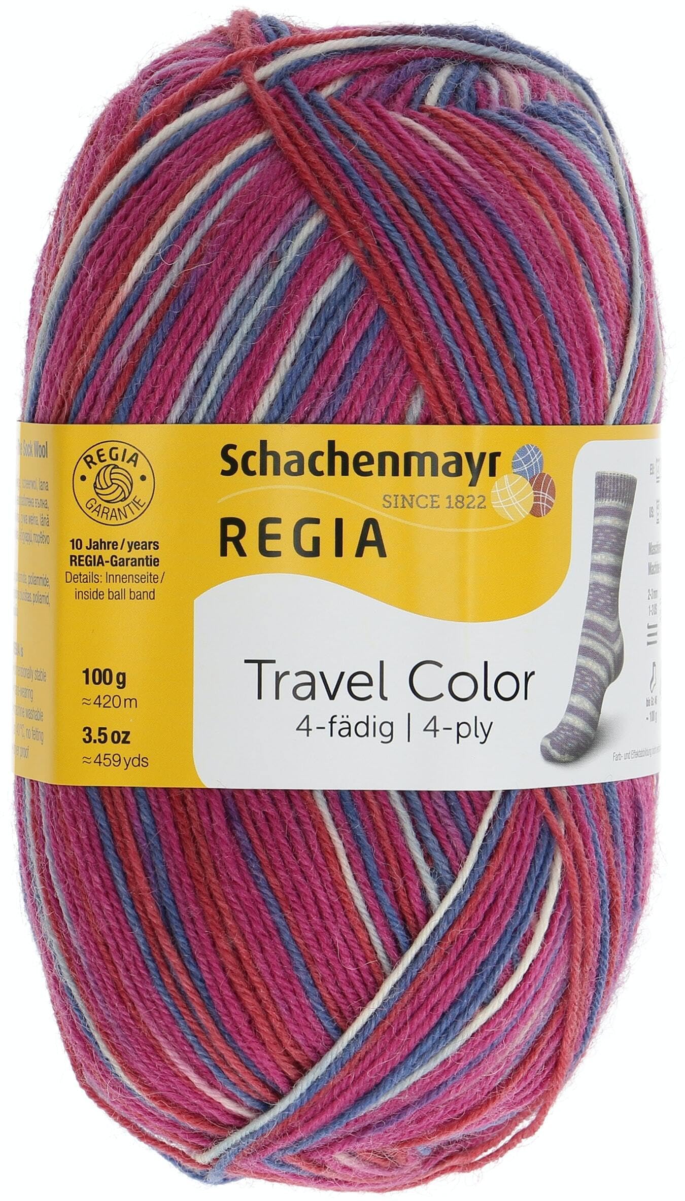 Regia Schachenmayr 4-Ply Colour, 100 g Milford rd Hand Knitting Yarn