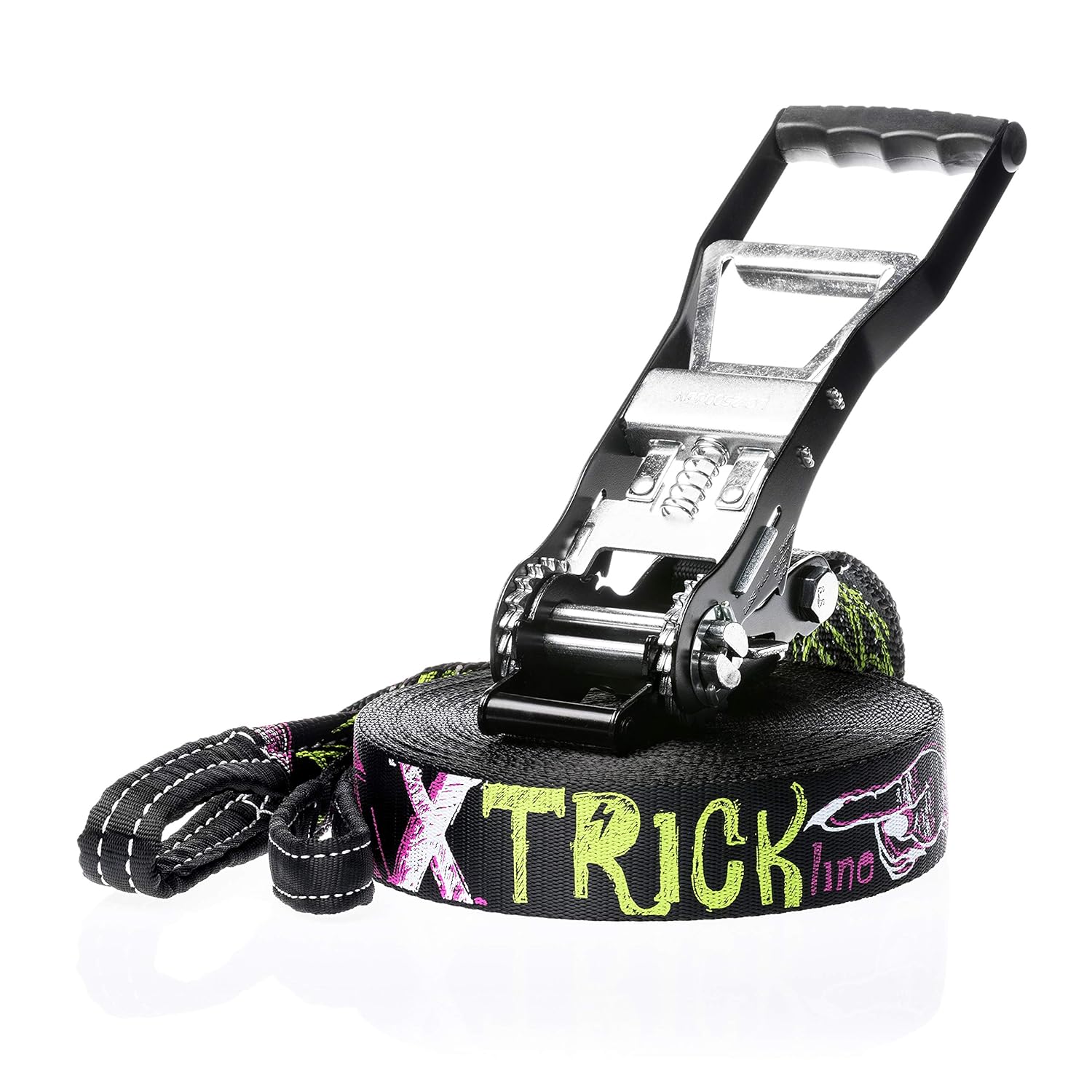 Spider Slackline 14251 Kit, Black, 25 M Amazon.co.uk Sports & Outdoors