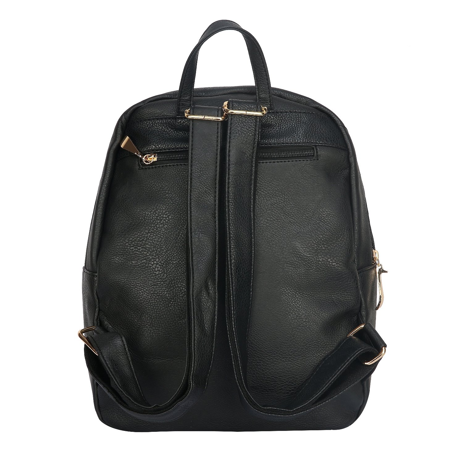 fiona trends pu zipper backpacks
