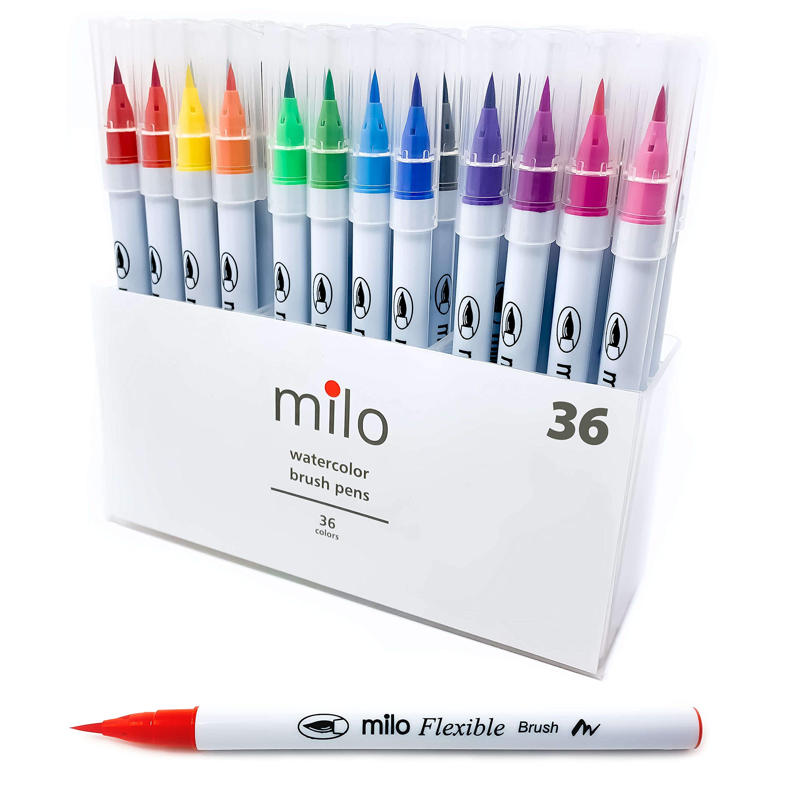 paint pens with brush tip