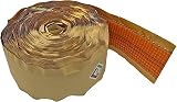CCA Carpet Heat Seam Joining Tape Gold Foil Backed 20mtr 100mm Adhesive Hot Melt view 2