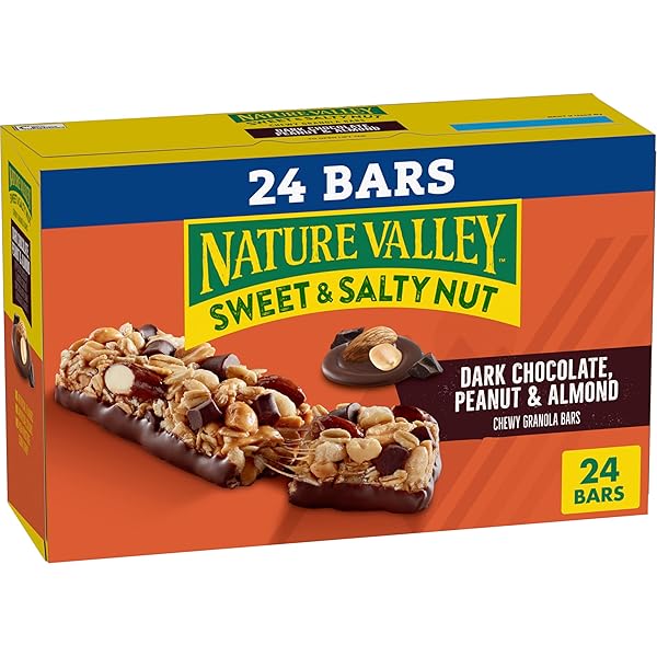 NATURE VALLEY SWEET AND SALTY NUT GRANOLA BARS,...