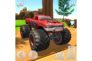 Monster truck 4x4 racing