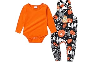 YUEMION Baby Boy Clothes Newborn Infant Boy Outfits 2Pcs Stripe Top Romper Pants Set 0-24 Months Overalls Toddler Boy Clothes