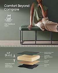 VASAGLE EKHO Collection - Bench for Entryway