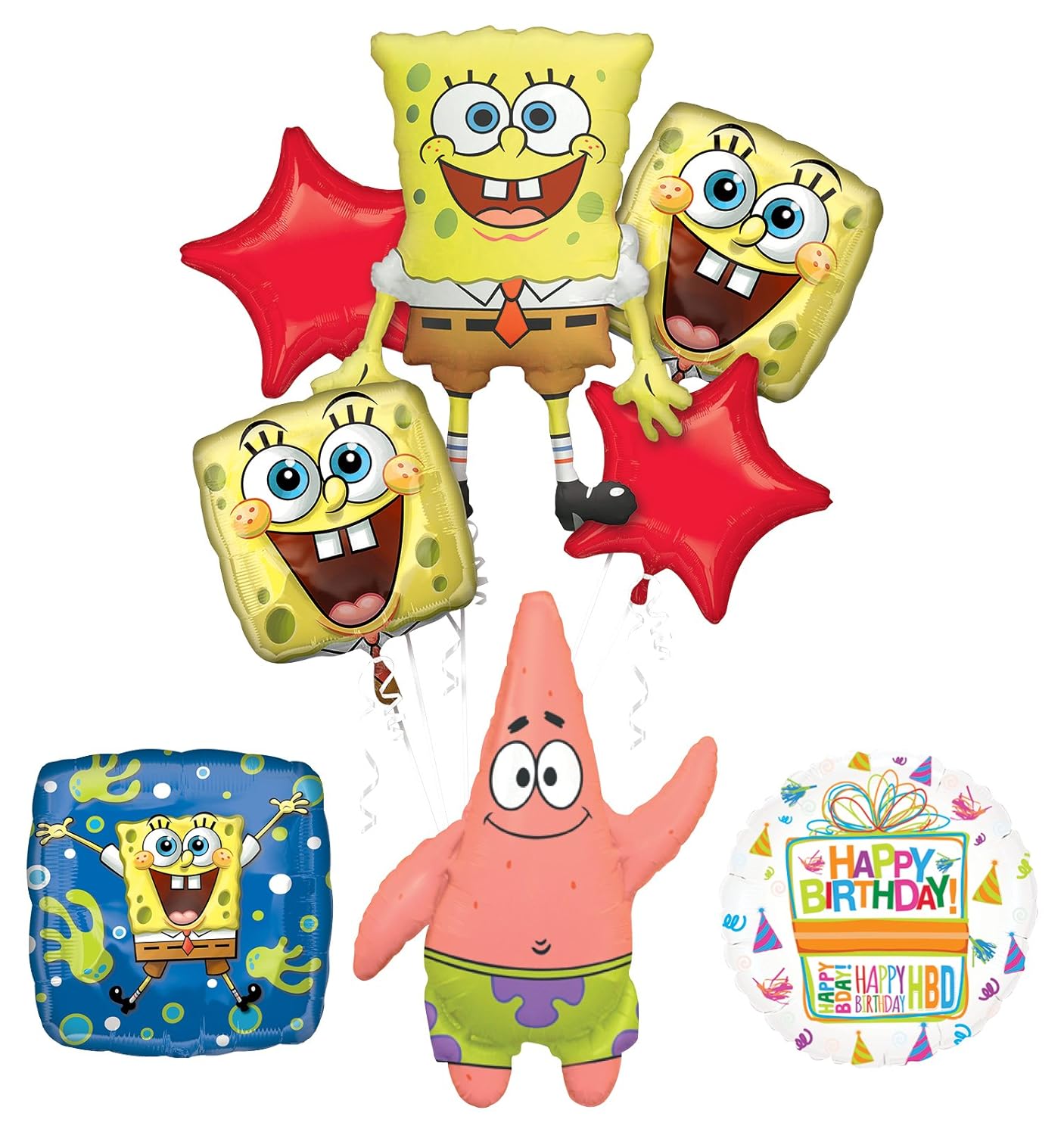 Mayflower Products Spongebob Squarepants Birthday Party Supplies