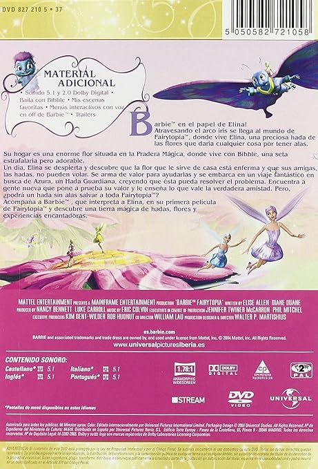 barbie fairytopia castellano
