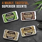Viking Revolution 4 Pack Solid Cologne 0.5 oz Travel Bar Men Mix view 2