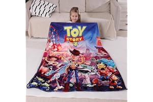 MEIKADU Kids Flannel Toys 50'' × 60'' Throw Blanket for Indoor and Outdoor Use, Super Soft Cozy Plush Blanket for Bedroom Couch Travel,Gifts for Girls Boys