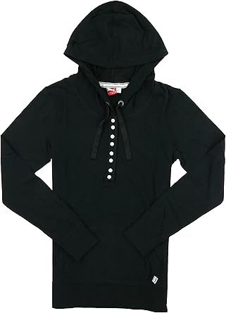 puma hoodie black womens