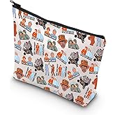 VAMSII Dumb Movie Cosmetic Bag Put Out The Vibe Road Trip Gift Dumb Bird Gift Dumber Themed Buddy Comedy Film (PILLS ARE GOOD)