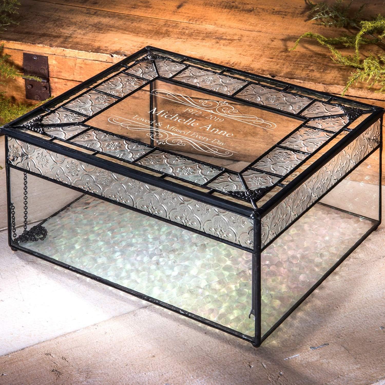 Memory Box Personalized Bereavement Gift Funeral Sympathy Decorative