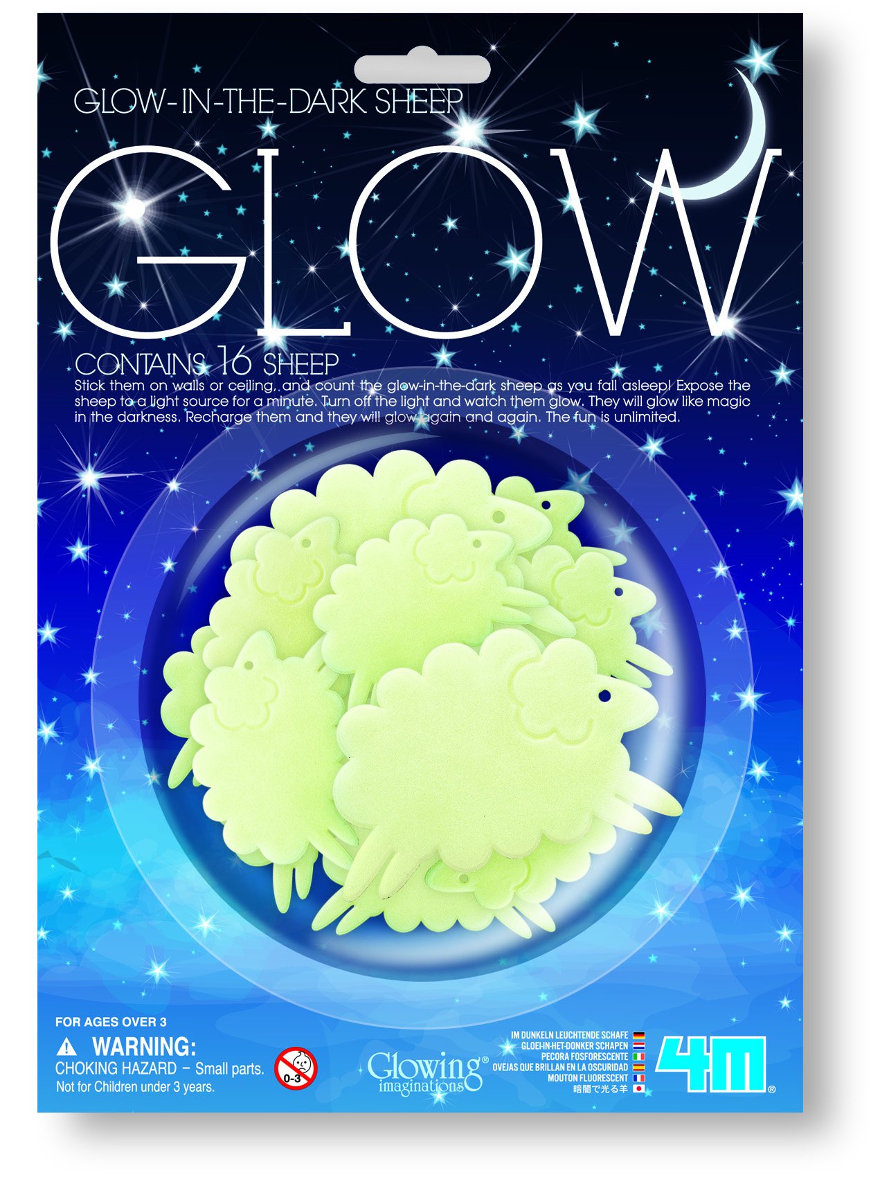 4M 405937 Great Gizmos Glow Sheep Sticker — image 1