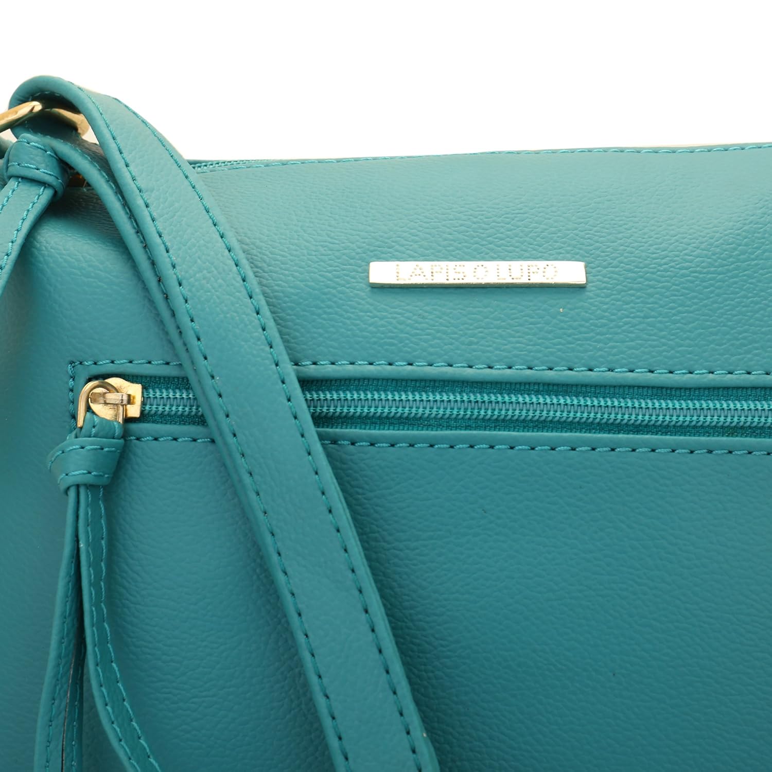 lapis o lupo women's sling bag (llsl0015tq,turquoise)