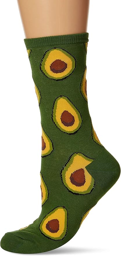Amazon ソックスミス Socksmithアボカド柄靴下 オウム風緑 おもちゃ おもちゃ
